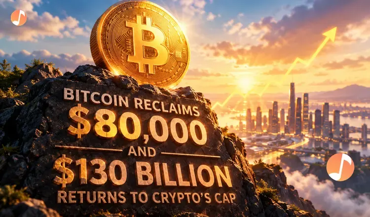 Bitcoin Reclaims $80,000 and $130 Billion Returns to Crypto's Cap