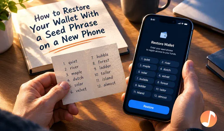 How to Restore Your Wallet With a Seed Phrase on a New Phone