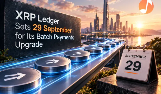 XRP Ledger Sets 29 September for Its Batch Payments Upgrade