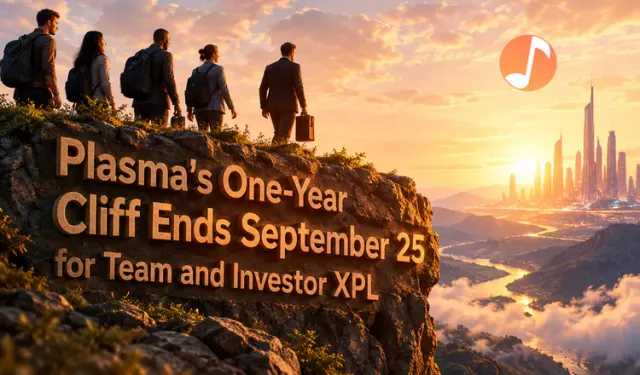 Plasma's One-Year Cliff Ends September 25 for Team and Investor XPL