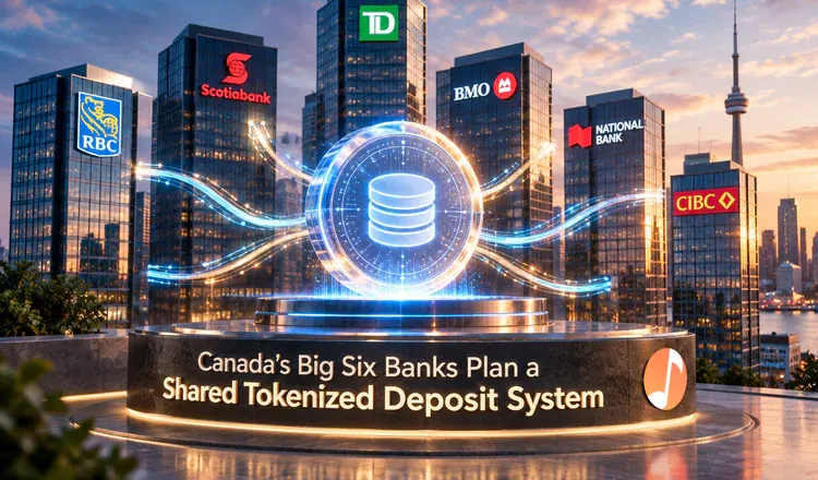 Canada's Big Six Banks Plan a Shared Tokenized Deposit System