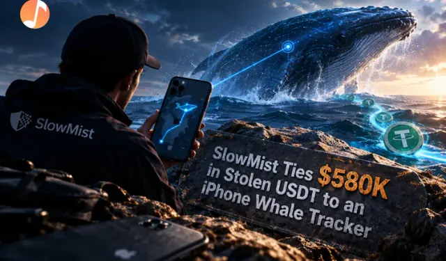 SlowMist Ties $580K in Stolen USDT to an iPhone Whale Tracker