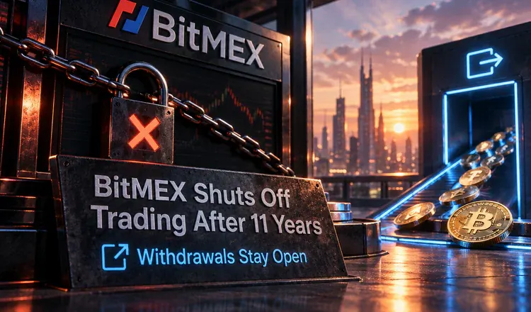 BitMEX Shuts Off Trading After 11 Years, Withdrawals Stay Open