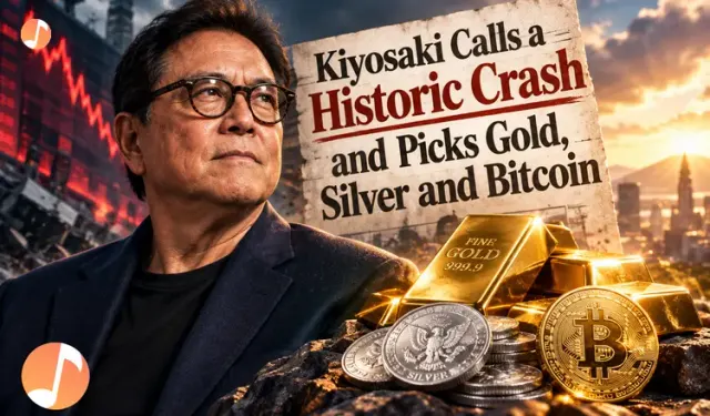 Kiyosaki Calls a Historic Crash and Picks Gold, Silver and Bitcoin