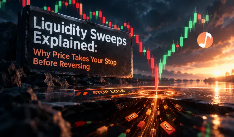 Liquidity Sweeps Explained: Why Price Takes Your Stop Before Reversing