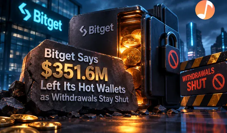 Bitget Says $351.6M Left Its Hot Wallets as Withdrawals Stay Shut