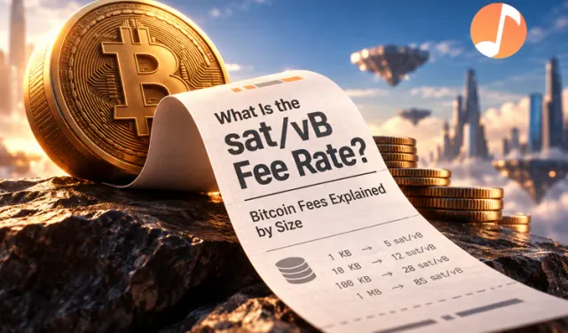 What Is the sat/vB Fee Rate? Bitcoin Fees Explained by Size