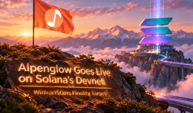 Alpenglow Goes Live on Solana's Devnet With a 150ms Finality Target