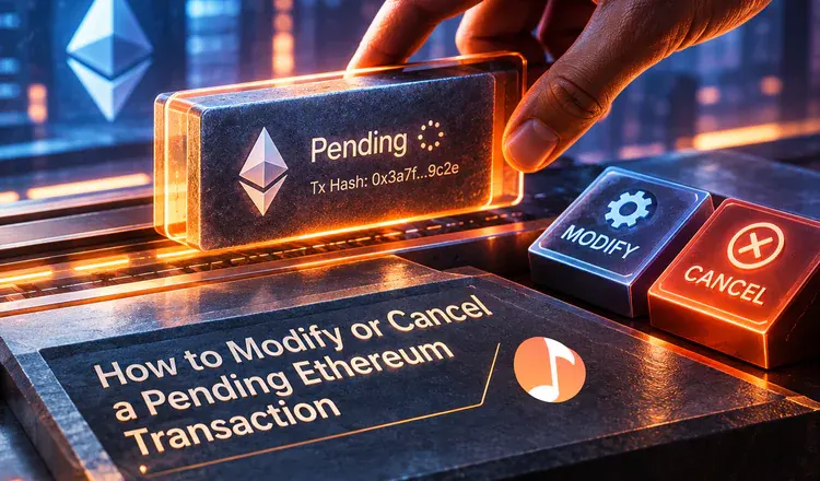 How to Modify or Cancel a Pending Ethereum Transaction