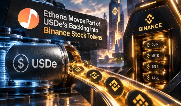 Ethena Moves Part of USDe's Backing Into Binance Stock Tokens