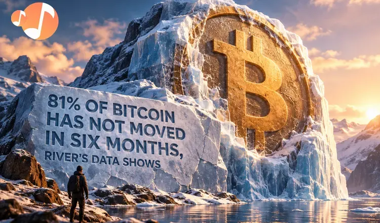 81% of Bitcoin Has Not Moved in Six Months, River's Data Shows