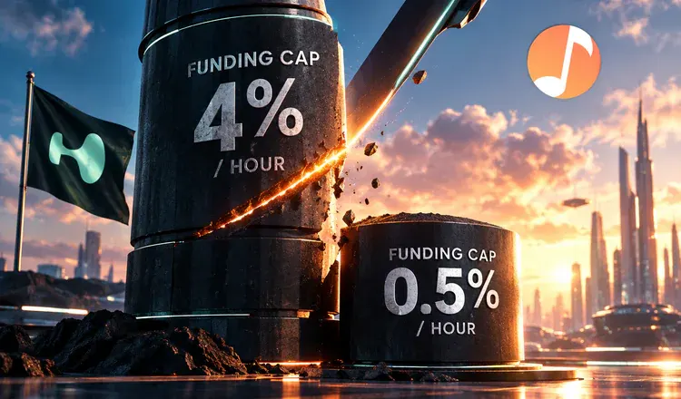 Hyperliquid Will Cut Its Funding Cap From 4% an Hour to 0.5%
