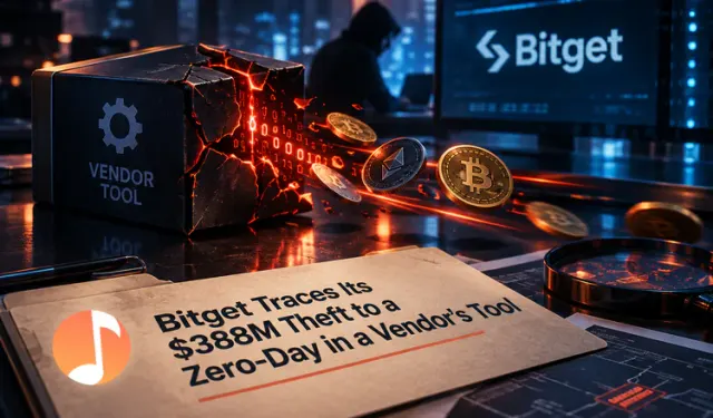 Bitget Traces Its $388M Theft to a Zero-Day in a Vendor's Tool