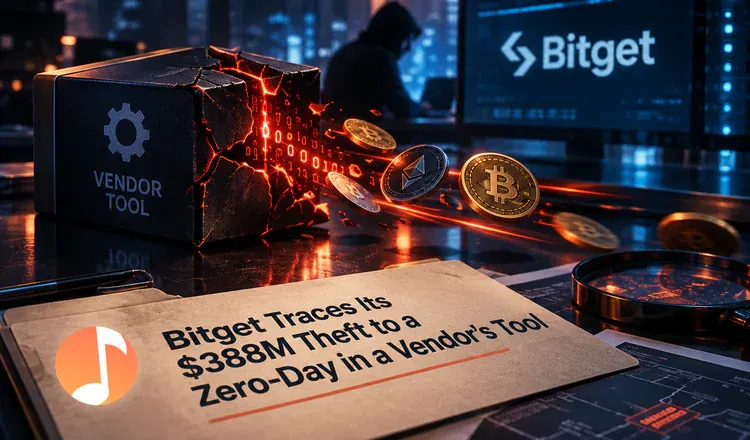 Bitget Traces Its $388M Theft to a Zero-Day in a Vendor's Tool