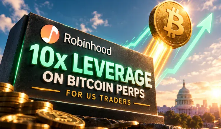 Robinhood Sets 10x Leverage on Bitcoin Perps for US Traders