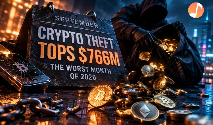 September Crypto Theft Tops $766M, the Worst Month of 2026