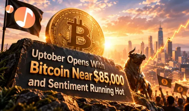 Uptober Opens With Bitcoin Near $85,000 and Sentiment Running Hot