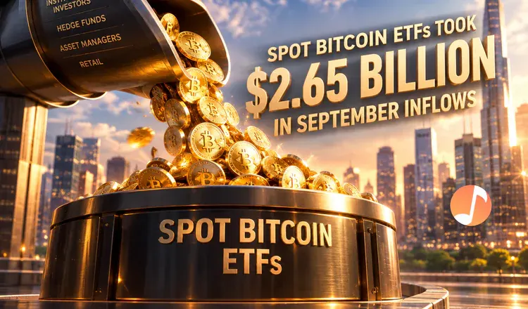 Spot Bitcoin ETFs Took $2.65 Billion in September Inflows