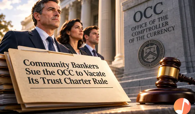 Community Bankers Sue the OCC to Vacate Its Trust Charter Rule