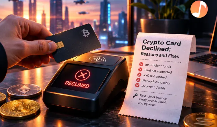 Crypto Card Declined: Reasons and Fixes