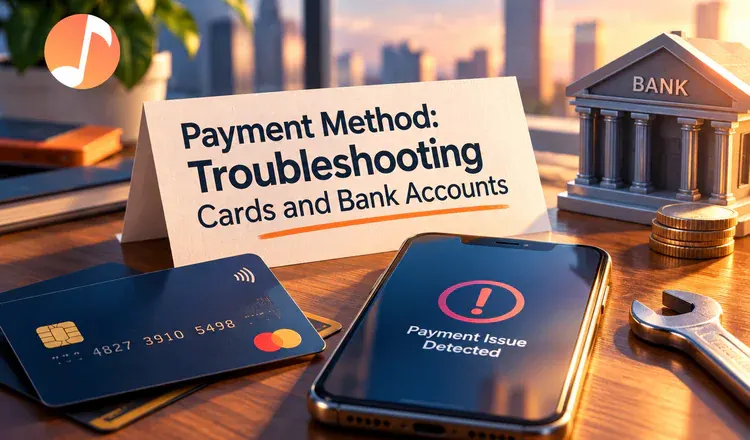 Add a Payment Method: Troubleshooting Cards and Bank Accounts