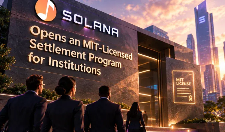 Solana Opens an MIT-Licensed Settlement Program for Institutions