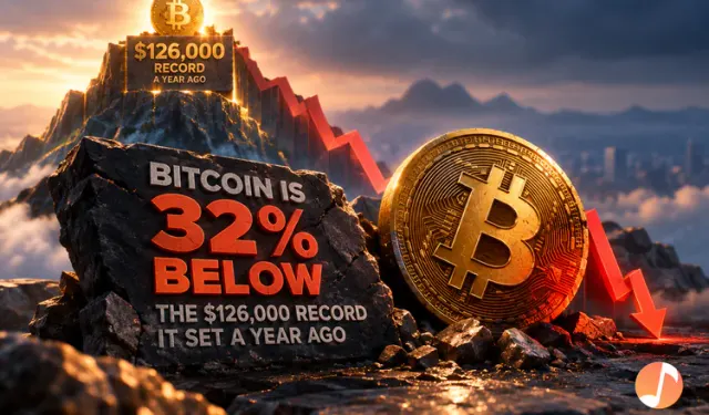 Bitcoin Is 32% Below the $126,000 Record It Set a Year Ago
