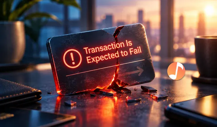 "Transaction Is Expected to Fail" — What That Error Message Means
