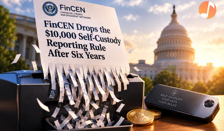 FinCEN Drops the $10,000 Self-Custody Reporting Rule After Six Years