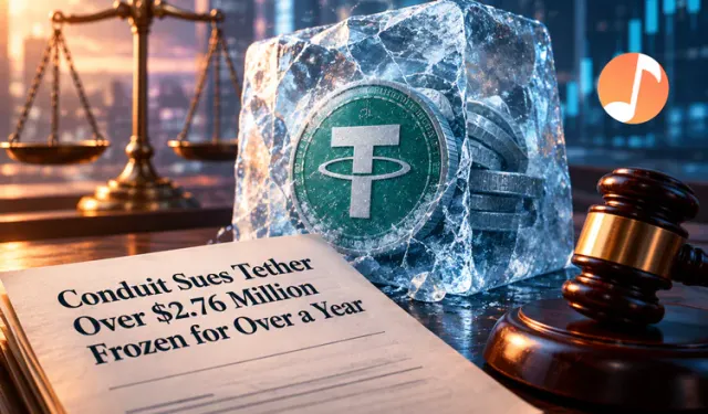 Conduit Sues Tether Over $2.76 Million Frozen Since September 2025