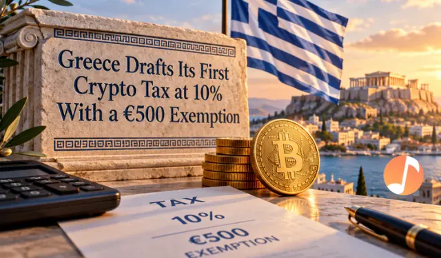 Greece Drafts Its First Crypto Tax at 10% With a €500 Exemption
