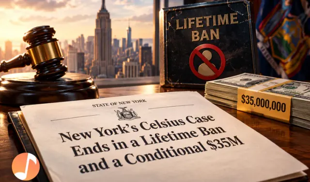 New York's Celsius Case Ends in a Lifetime Ban and a Conditional $35M