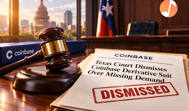 Texas Court Dismisses Coinbase Derivative Suit Over Missing Demand