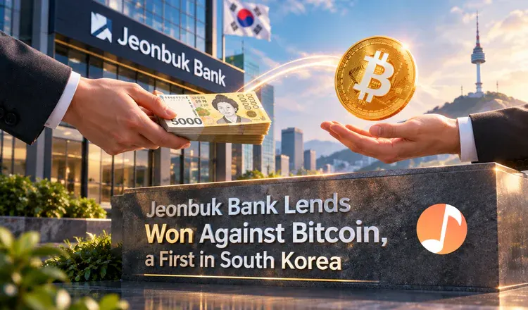 Jeonbuk Bank Lends Won Against Bitcoin, a First in South Korea