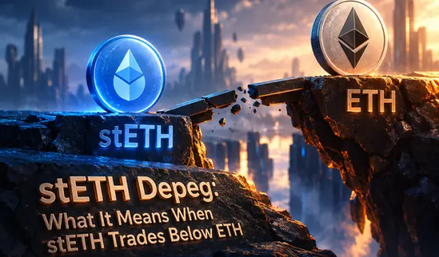 stETH Depeg: What It Means When stETH Trades Below ETH