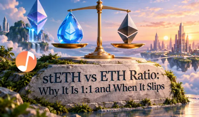 stETH vs ETH Ratio: Why It Is 1:1 and When It Slips