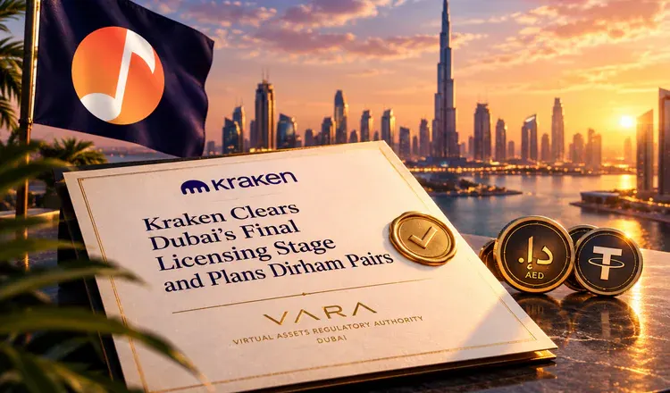 Kraken Clears Dubai's Final Licensing Stage and Plans Dirham Pairs