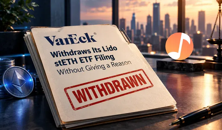 VanEck Withdraws Its Lido stETH ETF Filing Without Giving a Reason