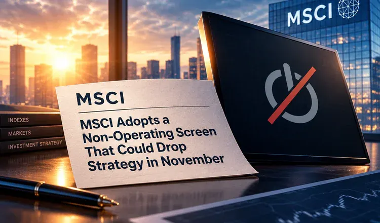 MSCI Adopts a Non-Operating Screen That Could Drop Strategy in November