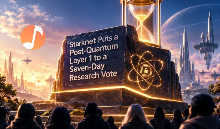 Starknet Puts a Post-Quantum Layer 1 to a Seven-Day Research Vote