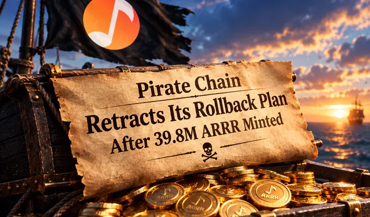 Pirate Chain Retracts Its Rollback Plan After 39.8M ARRR Minted