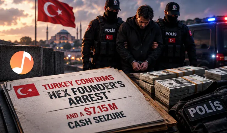 Turkey Confirms Hex Founder's Arrest and a $7.15M Cash Seizure
