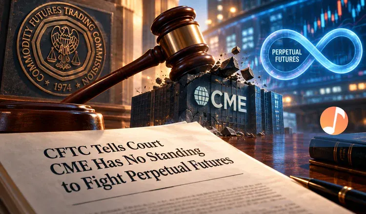 CFTC Tells Court CME Has No Standing to Fight Perpetual Futures