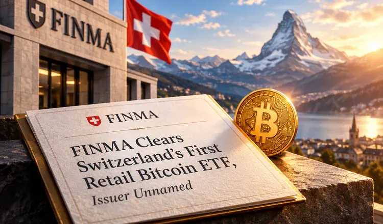FINMA Clears Switzerland's First Retail Bitcoin ETF, Issuer Unnamed