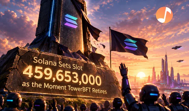 Solana Sets Slot 459,653,000 as the Moment TowerBFT Retires