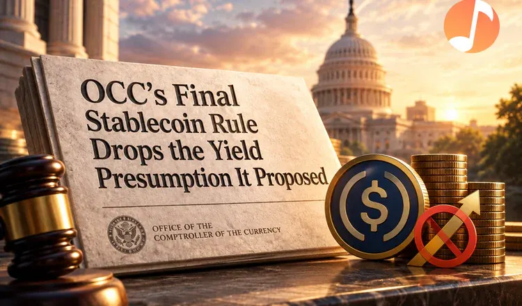 OCC's Final Stablecoin Rule Drops the Yield Presumption It Proposed