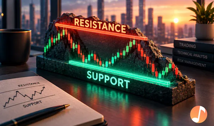 Support and Resistance Levels: How to Draw and Trade Them