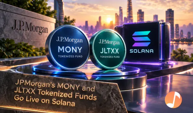 JPMorgan's MONY and JLTXX Tokenized Funds Go Live on Solana