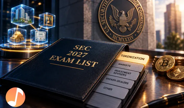 Tokenization Enters the SEC's 2027 Exam List, Crypto Never Does