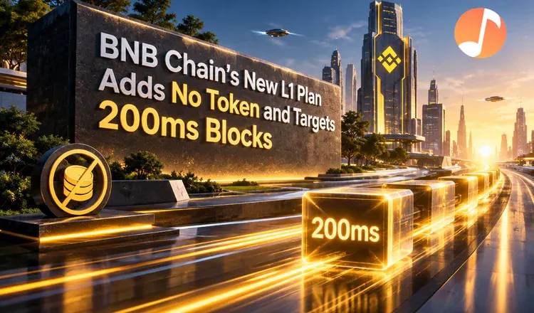 BNB Chain's New L1 Plan Adds No Token and Targets 200ms Blocks